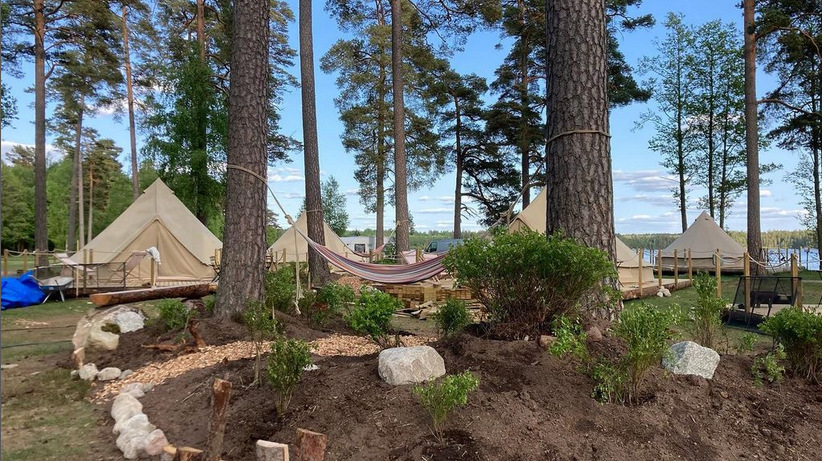 Nature Camping In Swedish Wilderness Fika Nature Camping In Swedish Wilderness Fika