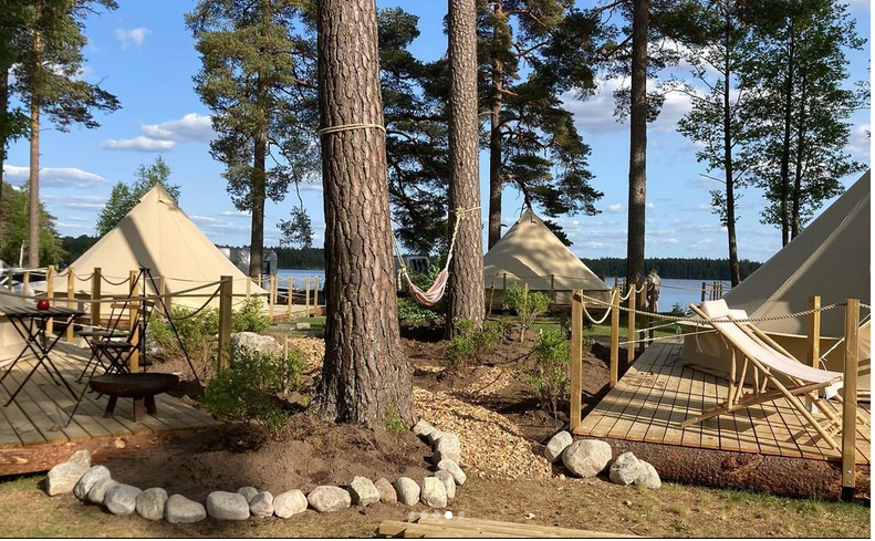 Nature Camping In Swedish Wilderness Fika Nature Camping In Swedish Wilderness Fika